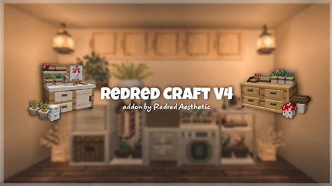 Redred craft addon v4  Heavily inspired by Sevtech, It takes it and makes its own twist as Bedrock modding is extremely